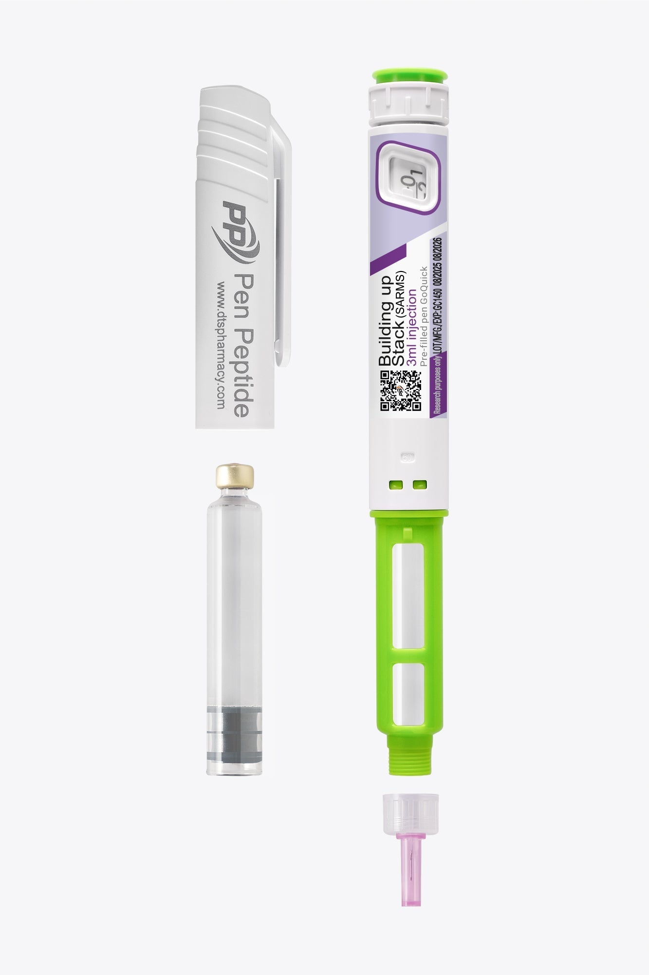 Pen injectabil Building Up SARM STACK