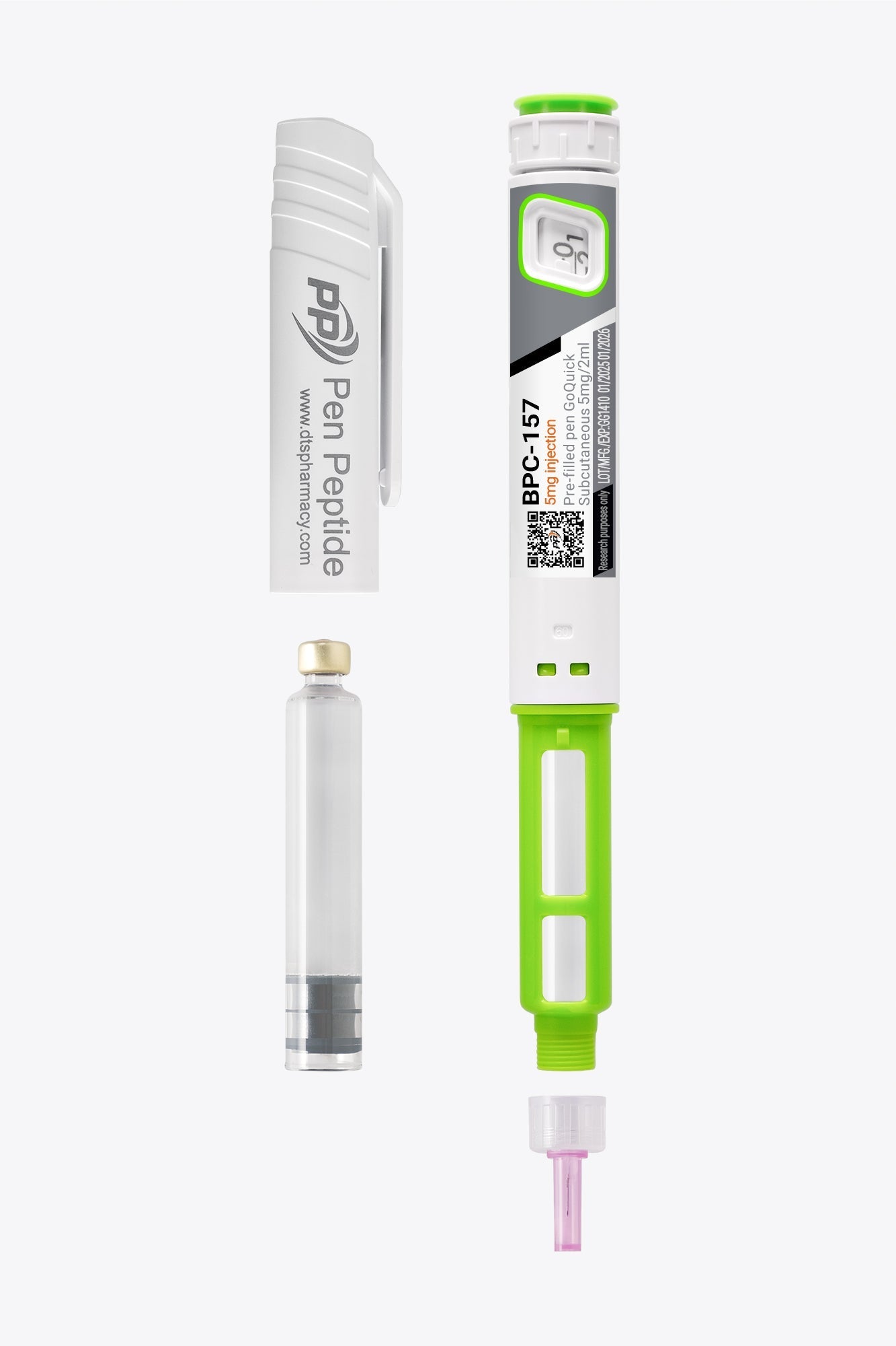 BPC-157 5mg | Peptid în stilou injector - Comandă online – Pen