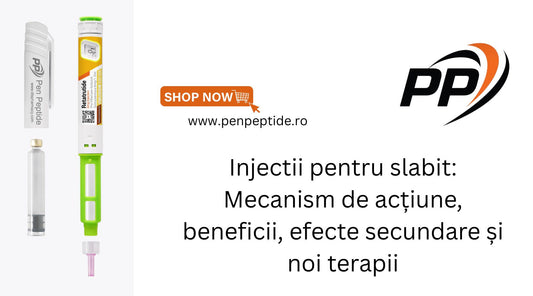 Injectii GLP-1 pentru slabit – Semaglutid,Tirzepatid și Retatrutid în pixuri pre-mixate