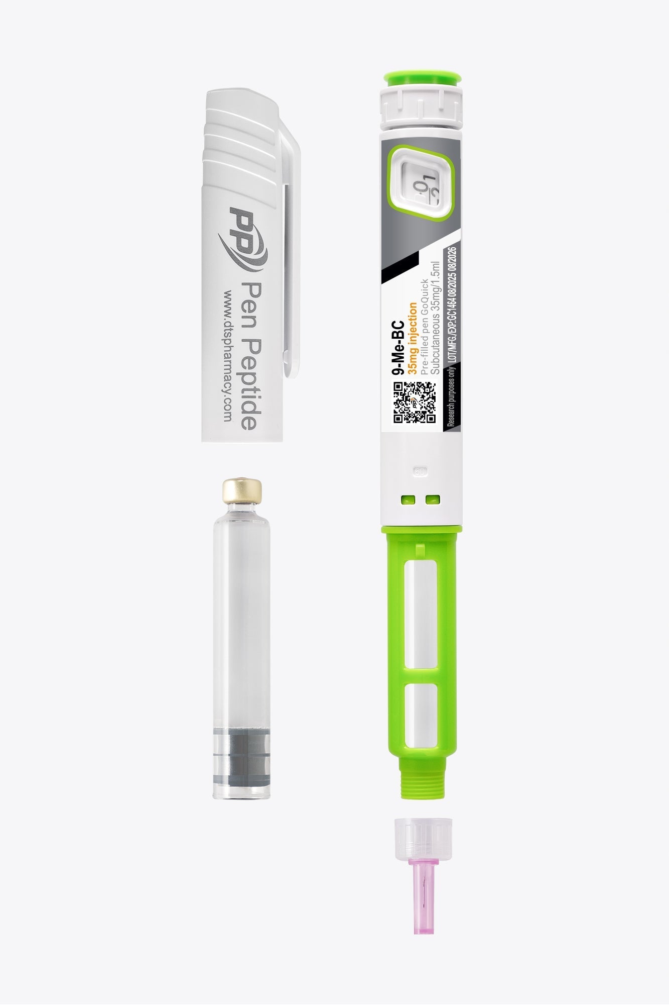 9-Me-BC în stilou pentru injecție subcutanată