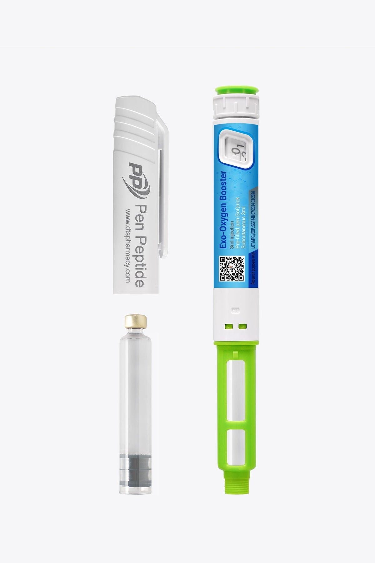 O2 Rox Pen Exo-Oxygen Booster | Stilou injector - Comandă online – Pen Peptide Romania