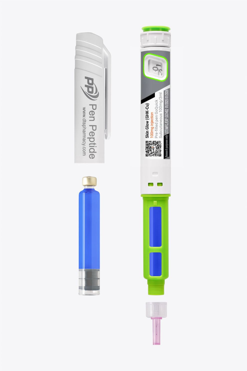 Peptida Skin Glow (GHK-Cu) în stilou